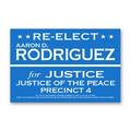 Corrugated Plastic Political Yard Sign Custom Printed (24"x36")